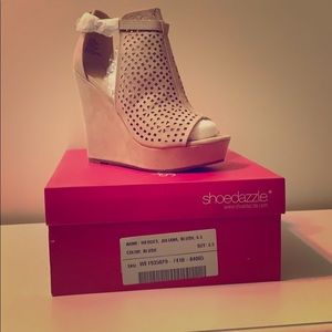 Juliana Blush Wedges